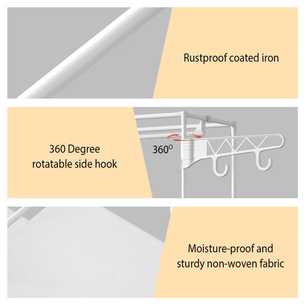 4-Layer Shelf Closet Organizer – Multi-Layer Storage Rack for Home & Office