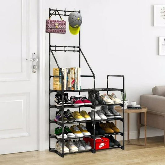 5-Layer Shoe Rack – Space-Saving Shoe Storage Organizer for Home & Entryway