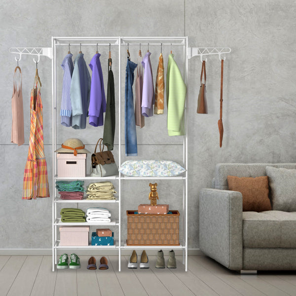 4-Layer Shelf Closet Organizer – Multi-Layer Storage Rack for Home & Office