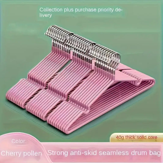 Non-Slip Clothes Hangers – Heavy-Duty Durable Coat Hangers for Jackets, Shirts & Dresses